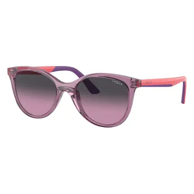 Vogue Eyewear Unisex Sunglass VJ2013 - Frame color: Transparent Cherry, Lens color: Violet Dark