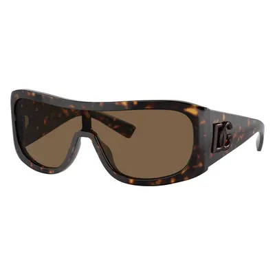 Dolce&Gabbana Man Sunglass DG4454 - Frame color: Havana, Lens color: Dark Brown