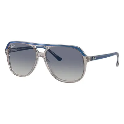 Ray-Ban Unisex Sunglass RB9096S Bill Kids - Frame color: Top Dark Blue & Brown & Light Grey, Le