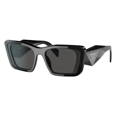 Prada Woman Sunglass PR 08YS - Frame color: Black, Lens color: Dark Grey