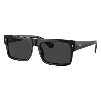 Prada Man Sunglass PR A10S - Frame color: Black, Lens color: Polar Black