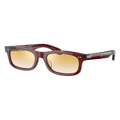 Oliver Peoples Unisex Sunglass OV5484SU Fai - Frame color: Translucent Burgundy, Lens color: Su