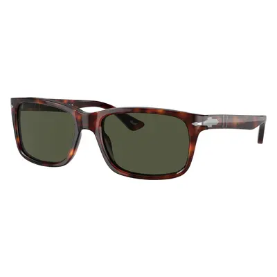 Persol Man Sunglass PO3048S - Frame color: Havana, Lens color: Green