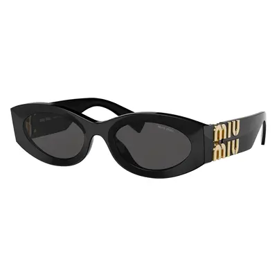 Miu Miu Woman Sunglass MU 11WS - Frame color: Black, Lens color: Dark Grey