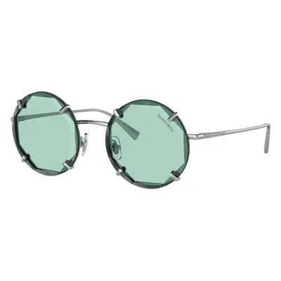 Tiffany & Co. Woman Sunglass TF3091 - Frame color: Silver, Lens color: Light Azure