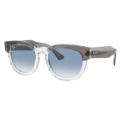 Ray-Ban Unisex Sunglass RB0298S Mega Hawkeye - Frame color: Grey On Transparent, Lens color: Li