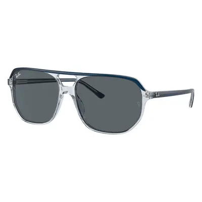 Ray-Ban Unisex Sunglass RB2205 Bill One - Frame color: Blue On Transparent Blue, Lens color: Bl