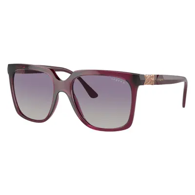 Vogue Eyewear Woman Sunglass VO5476SB - Frame color: Transparent Cherry, Lens color: Polar Grey