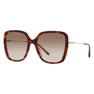 Chloé Woman Sunglass CH0173S - Frame color: Tortoise, Lens color: Brown