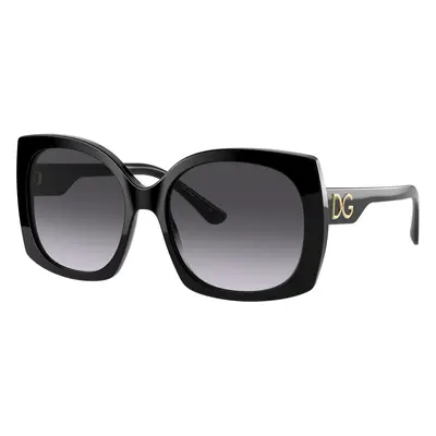 Dolce&Gabbana Woman Sunglass DG4385 - Frame color: Black, Lens color: Light Grey Gradient Black