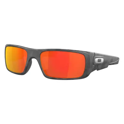 Oakley Man Sunglass OO9239 Crankshaft™ - Frame color: Matte Black Camo, Lens color: Ruby Iridiu