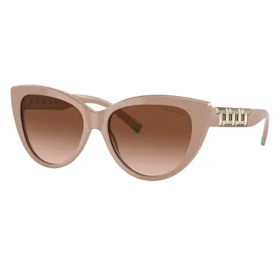 Tiffany & Co. Woman Sunglass TF4196 - Frame color: Solid Nude, Lens color: Brown Gradient