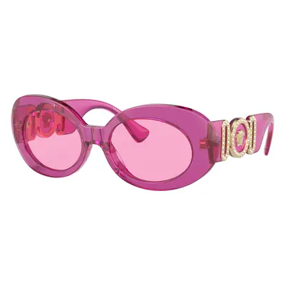 Versace Woman Sunglass VE4426BU - Frame color: Transparent Fuxia, Lens color: Fuchsia