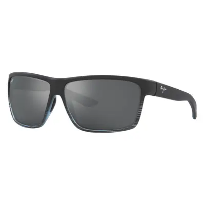 Maui Jim Unisex Sunglass Alenuihaha - Frame color: Grey Black Havana, Lens color: Neutral Grey 