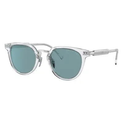 Prada Man Sunglass PR 17YS - Frame color: Crystal, Lens color: Polar Green