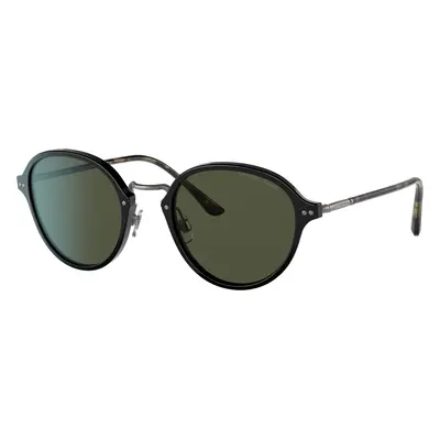 Giorgio Armani Man Sunglass AR8139 - Frame color: Black, Lens color: Green