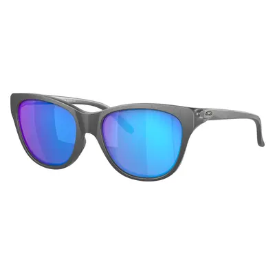 Oakley Woman Sunglass OO9357 Hold Out - Frame color: Steel, Lens color: Sapphire Iridium Polari