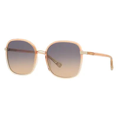 Chloé Woman Sunglass CH0031S - Frame color: Orange, Lens color: Blue Gradient Orange