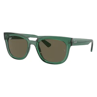 Ray-Ban Unisex Sunglass RB4426 Phil Bio-Based - Frame color: Transparent Green, Lens color: Bro