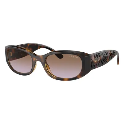 Vogue Eyewear Woman Sunglass VO5525S - Frame color: Dark Havana, Lens color: Violet Gradient Br