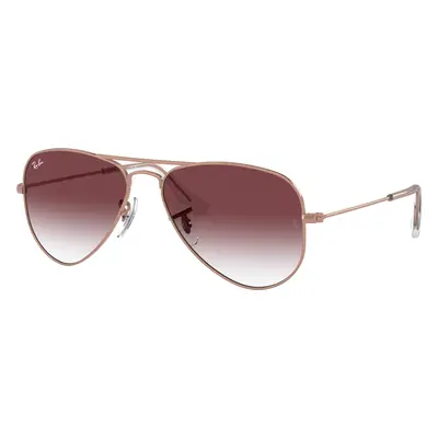 Ray-Ban Unisex Sunglass RB9506S Aviator Kids - Frame color: Rose Gold, Lens color: Gradient Dar