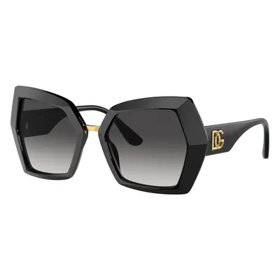 Dolce&Gabbana Woman Sunglass DG4377 - Frame color: Black, Lens color: Light Grey Gradient Black