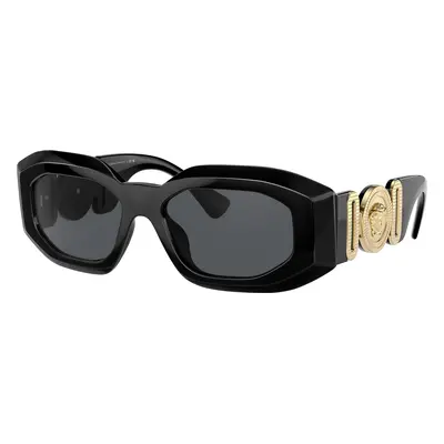 Versace Man Sunglass VE4425U - Frame color: Black, Lens color: Dark Grey