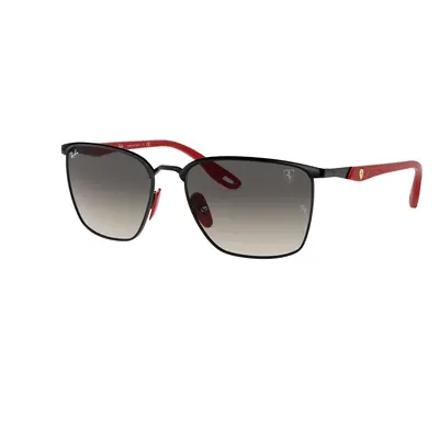 Ray-Ban Unisex Sunglass RB3673M Scuderia Ferrari Collection - Frame color: Black, Lens color: G