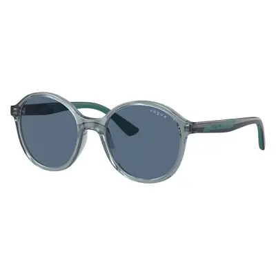 Vogue Eyewear Unisex Sunglass VJ2018 - Frame color: Transparent Light Blue, Lens color: Dark Bl