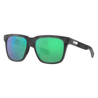 Costa Man Sunglass 6S9029 Pescador - Frame color: Net Gray With Gray Rubber, Lens color: Green 