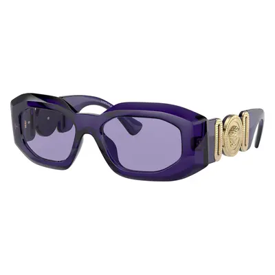 Versace Man Sunglass VE4425U - Frame color: Purple Transparent, Lens color: Violet