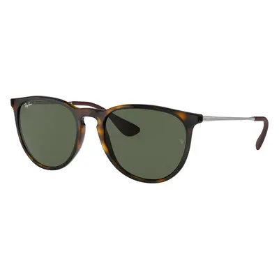 Ray-Ban Woman Sunglass RB4171 Erika Classic - Frame color: Light Havana, Lens color: G-15 Green