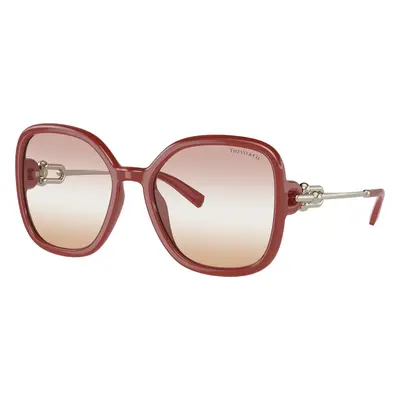 Tiffany & Co. Woman Sunglass TF4202U - Frame color: Solid Burgundy, Lens color: Gradient Pink G