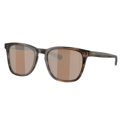 Costa Unisex Sunglass 6S2002 Sullivan - Frame color: Salt Marsh, Lens color: Copper Silver Mirr