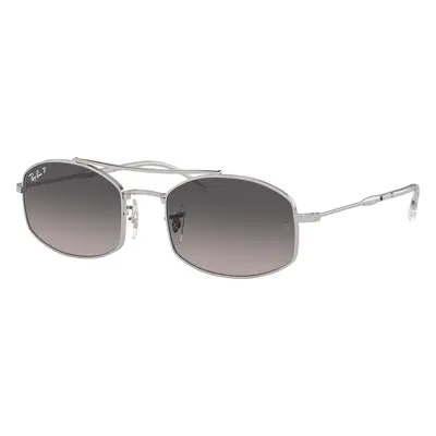 Ray-Ban Unisex Sunglass RB3719 - Frame color: Silver, Lens color: Light Grey