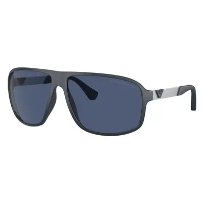 Emporio Armani Man Sunglass EA4029 - Frame color: Matte Blue, Lens color: Dark Blue