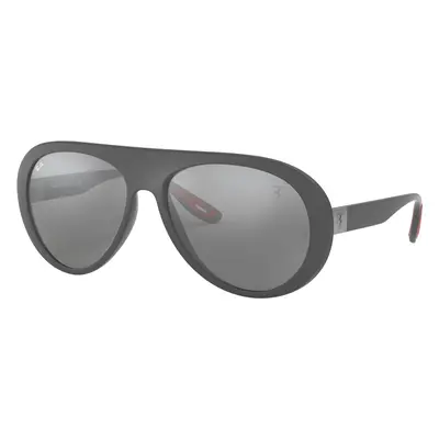 Ray-Ban Man Sunglass RB4310M Scuderia Ferrari Collection - Frame color: Grey, Lens color: Grey 