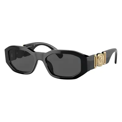 Versace Unisex Sunglass VK4429U Kids - Frame color: Black, Lens color: Dark Grey