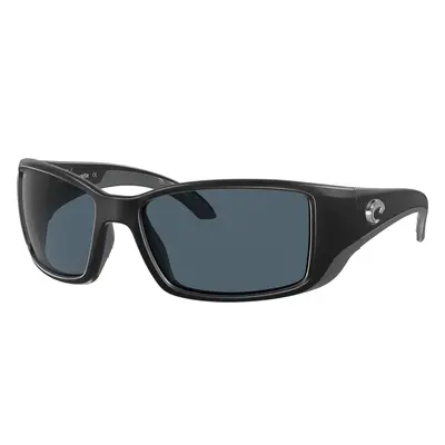 Costa Man Sunglass 6S9014 Blackfin - Frame color: Matte Black, Lens color: Gray