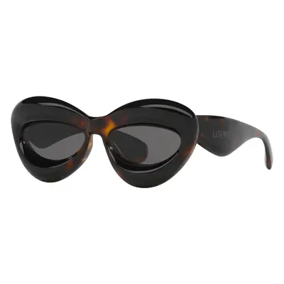 Loewe Woman Sunglass Fashion Show Inflate LW40097I - Frame color: Tortoise, Lens color: Grey