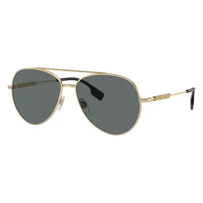 Burberry Woman Sunglass BE3147 - Frame color: Light Gold, Lens color: Dark Grey Polar