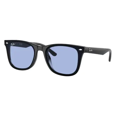 Ray-Ban Unisex Sunglass RB4420 - Frame color: Black, Lens color: Blue