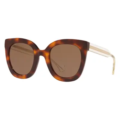 Gucci Woman Sunglass GG0564SN - Frame color: Brown, Lens color: Clear