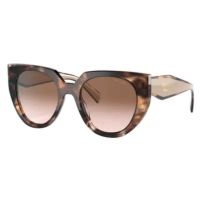 Prada Woman Sunglass PR 14WS - Frame color: Caramel Tortoise/Powder, Lens color: Brown Gradient