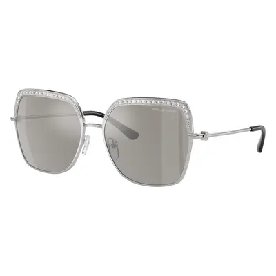 Michael Kors Woman Sunglass MK1141 Greenpoint - Frame color: Silver, Lens color: Silver Mirror