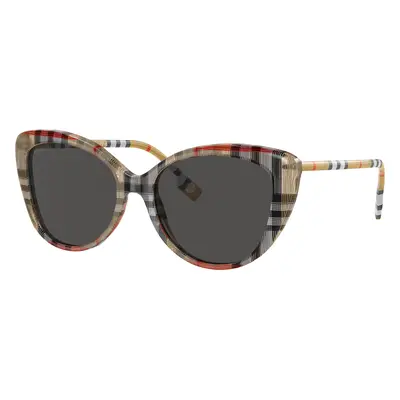 Burberry Woman Sunglass BE4407 - Frame color: Vintage Check, Lens color: Dark Grey