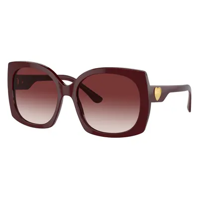 Dolce&Gabbana Woman Sunglass DG4385 - Frame color: Bordeaux, Lens color: Clear Gradient Dark Br