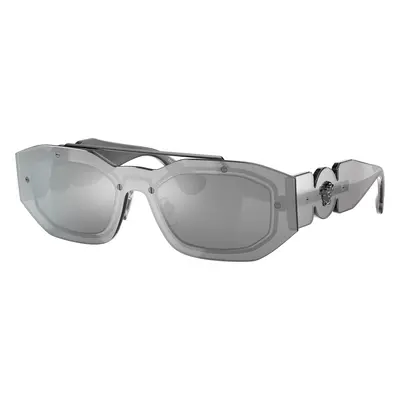 Versace Man Sunglass VE2235 Biggie - Frame color: Transparent Grey Mirror Silver, Lens color: L