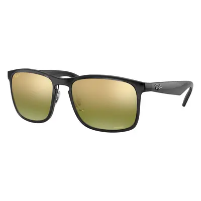 Ray-Ban Man Sunglass RB4264 Chromance - Frame color: Grey, Lens color: Green