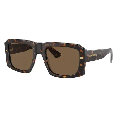 Dolce&Gabbana Man Sunglass DG4430 - Frame color: Havana, Lens color: Dark Brown